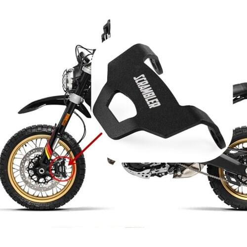 New Motorcycle Front Brake Fluid Reservoir Guard Protective Cover For Ducati Scrambler