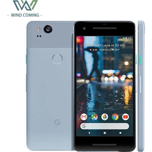 Original Google Pixel 2 5.0'' 4GB 64GB/128GB Android Smartphone Snapdragon 835 Octa Core Fingerprint 4G LTE OTA Mobile phone