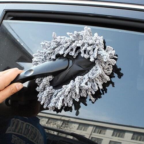 Duster Soft Durable Swob Car Wax Brush for Car Wash Maintenance Sponges Cloths Brushes