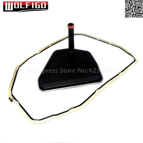 WOLFIGO New For Audi S4 Quattro A8 A6 A4 Auto Trans Filter & Gasket Kit 09L325429,09L321371, 09L321371A, 09L325429S2,09454024500
