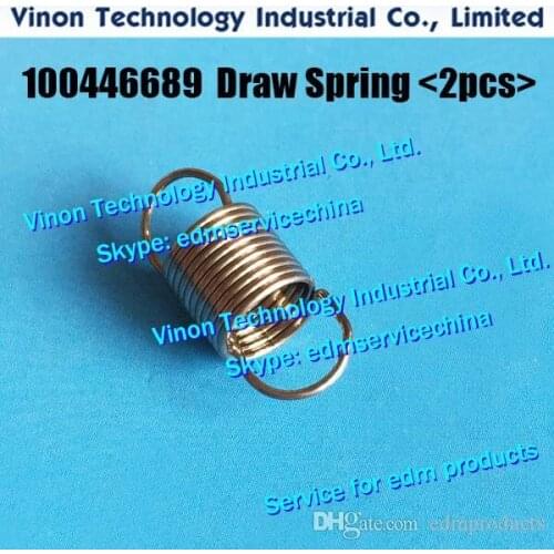 100446689 Charmilles Draw Spring C606 for Robofil 190,290,290P,300,310,390,500,510,690. 100.446.689, 446.689, 100-446-689 edm