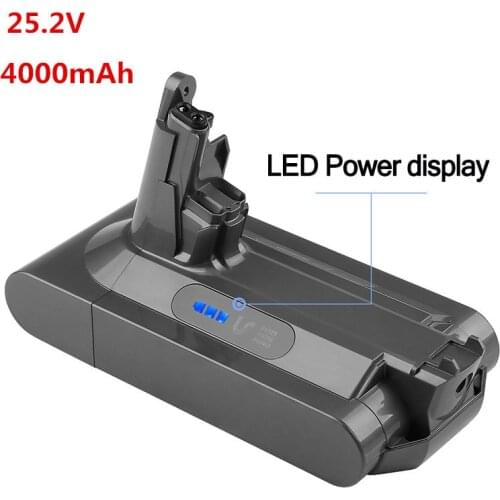 For dyson V10 4000mAh 25.2V 4.0Ah Battery For Dyson V10 Battery Li-ion Vacuum Cleaner rechargeable Battery high quality hotsell