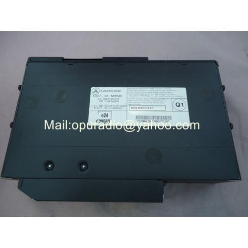 Alpine 6-Disc CD changer for Mercedes W220 S430 S500 CD WECHSLER MC3330 MC3520 A2038703389 12V DC nagative made in hungary