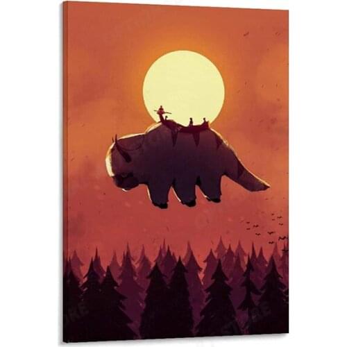 Avatar The Last Airbender Canvas Art Poster Picture Modern Office Family Bedroom Decorative Posters Gift Wall Decor Painting