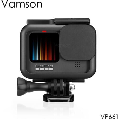 Vamson for GoPro Hero 9 Black Standard Protective Border Frame Housing Case Cover Shell Mount for Go Pro Hero9 Accessories