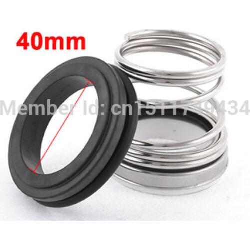 40mm Diameter Coil Spring Rubber Bellow Mechanical Seal for Pumps 2pcs