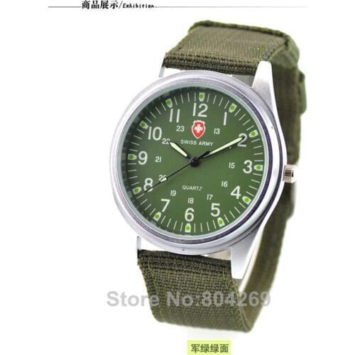 Hot Fashion Women Dress Watches Nylon Fabric Canvas Men Sports Watch Women Dress Hours Wristwatch