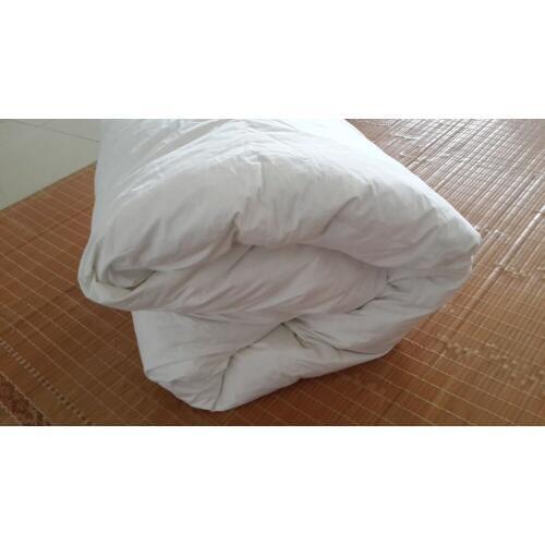 White Goose feather & down duvet tog value 4.5 for summer 150 gsm UK single size 4.5' * 6.5' factory wholesale