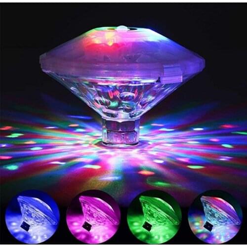 Floating Underwater Light Submersible Pool Lights Floating Lamp Pool Underwater Lighting Glow Float Spa Lamp Pool Accessories