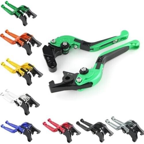 Motorcycle Adjustable CNC Brake Levers Fit For Kawasaki GTR1400 2007-2016 ZX1400 ZX14R 2006-2015 ZZR1400 2012-2015 Aluminum