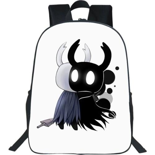 Hollow Knight Backpack Boy Girl Bag Teenager Bookbag Adventure Game Role-playing Students School Bags Kid Casual Knapsack
