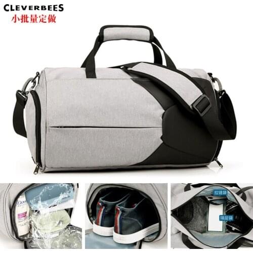 Fitness Training Sports Bag Mens Shoulder Crossbody Portable Luggage Travel Bag Womens Outdoor Swimming Yoga