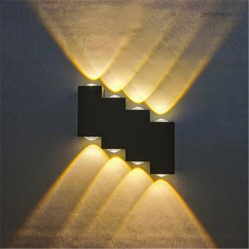 LED Wall Lamp IP65 Waterproof Indoor & Outdoor Aluminum Wall Light living room courtyard corridor aisle decorative wall lamp