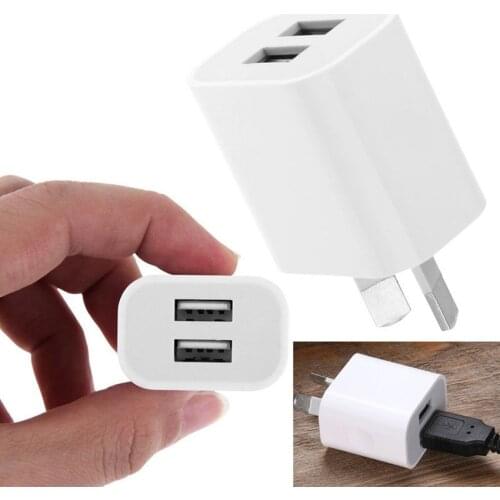 Universal Travel 5V 2A Dual USB AC Wall Home Charger Power Adapter AU Plug Phone