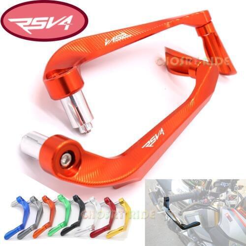 Universal 7/8" 22mm Motorcycle Handlebar Brake Clutch Levers Protector Guard For Aprilia RSV4 RF 2016-2017