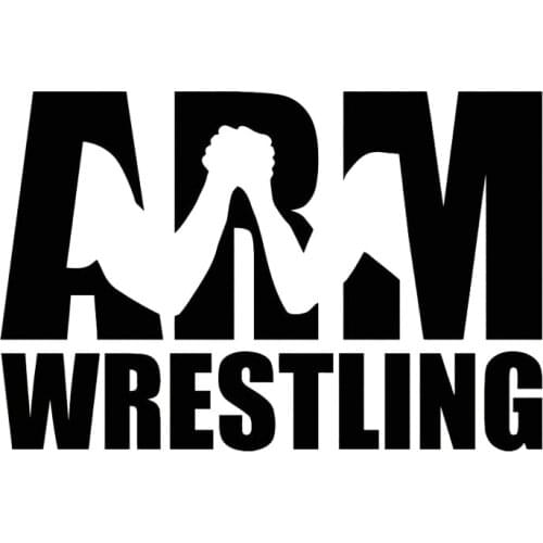 17M*11.2CM Arm Wrestling Muscle Fitness Gym Decoration Vinyl Car Accessories Stickers Decals