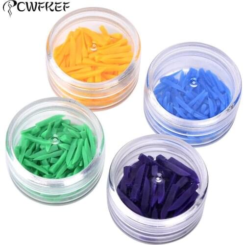 1 Box 4 Colors Disposable Dental Tool Dental Wedges Plastic Dental Wedges Dentist Tool Teeth Care