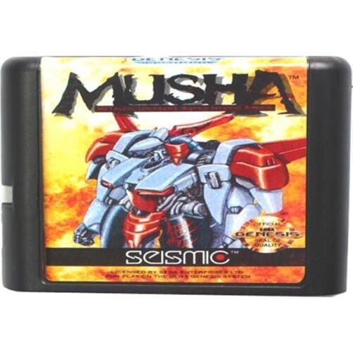 MUSHA 16 bit MD Game Card For Sega Mega Drive For Genesis