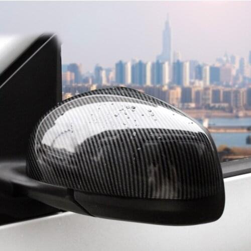 2PCS Car Rearview Mirror Protective Cover Decoration Car Sticker For Smart 453 Fortwo Forfour Car Accessories Exterior Styling