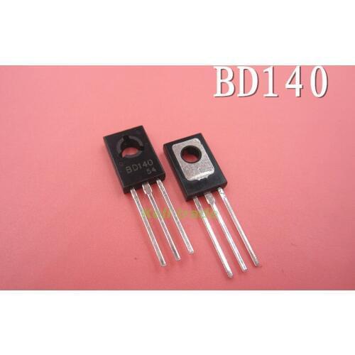 20pcs BD140 D140 TO-126 NPN 1.5A 80V Silicon NPN Epitaxial Power Triode Transistor new original
