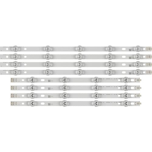 5set=40pcs LED Strip For LG TV 39LA615V 39LN5758 39LN5700 39LN5100 INNOTEK POLA 2.0 39"A/B Type 39LN5300 39LN5400 39LA6200