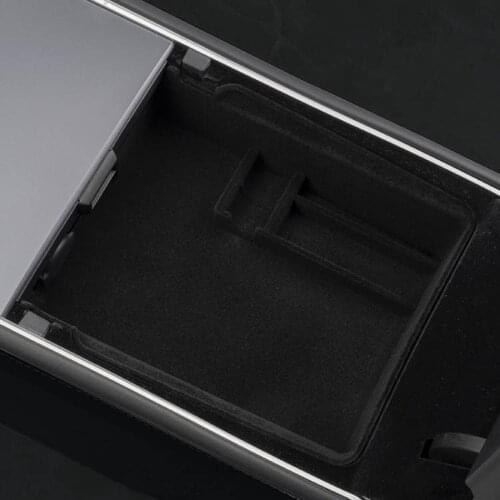 Car Center Console Storage Box Armrest Organizer Tray for Tesla Model 3 2021 Easy to Install and Replace Auto Container