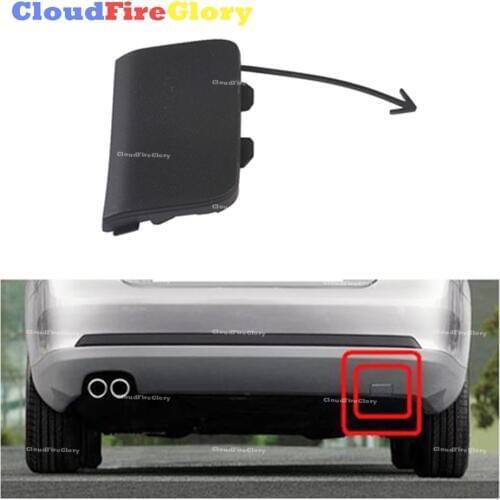 CloudFireGlory For VolksWagen Je tta MK5 2006 2007 2008 2009 2010 2011 Rear Bumper Tow Hook Eye Cover Cap Primed 1K5807441A