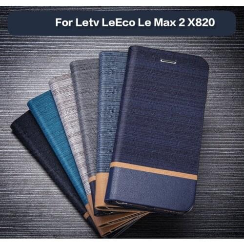 Business Pu Case For Letv LeEco Le Max 2 X820 Case Soft Tpu Silicone Back Cover For Letv LeEco Le Max 2 X820 Card Slot Book Case