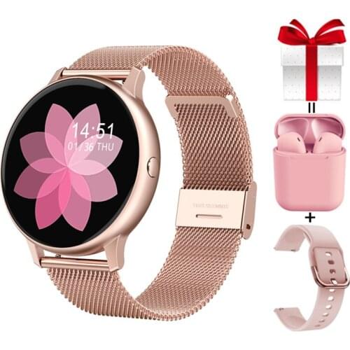 DT88PRO Smart Watch +Strap+Earphono/Set IP67 Waterproof Call Whatsapp Notification Blood Presure Health Monitor For Samsung IOS