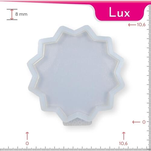 Mold-it Lux Coaster Single Star Silicone Mold