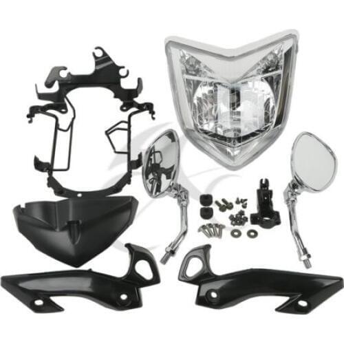 HEADLIGHT SET HEAD LIGHT ASSEMBLY FOR YAMAHA FZ1N 2006-2009 2007 2008 Motorcycle
