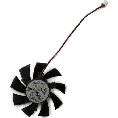 T128015SH Computer Heatsink Cooling VGA Cooler Fan as Replacement For EVGA Geforce GTX 650 GTX650 TI Video Card