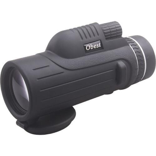 16x42 Monocular Telescope Black HD Waterproof Dual Focus Monoculars Portable Outdoor Camping Bird-watching Fishing Telescopes