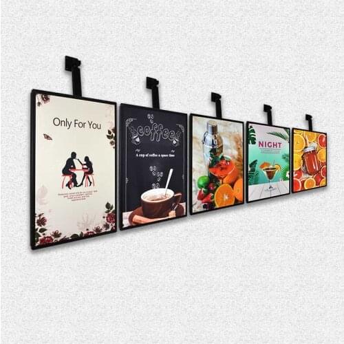 Stadium fast food restaurant hanging light led board menu signs advertising