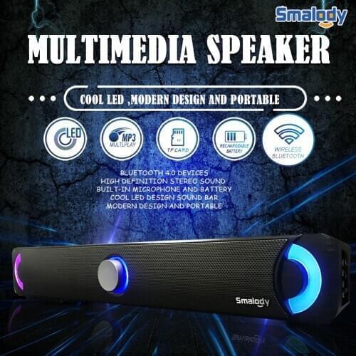 Portable Bluetooth Speaker Portable Wireless Loudspeaker Sound System 10W Stereo Music Surround Soundbar Home Theater Speakers