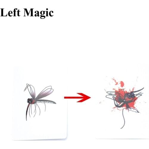Mosquito Action Children Magic Props Magic Card Sets Magic Trick Mentalism Illusion Funny Close Up Easy To Do Magic