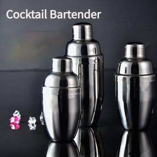 Bartender Special 550ML/750ML Stainless Steel Cocktail Shaker Milk Tea Shaker Cup Shaker Shaker Shaker Bar Supplies