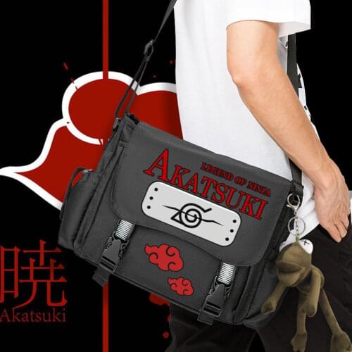 Anime Cosplay Pattern Bookbag Oxford Unisex Crossbody Messenger Student School Shoulder Bag Teenagers Casual Travel Gifts