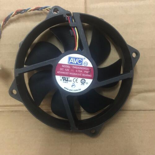 CPU Cooling Fan FOR AVC 9025 12V DASA0925R2U 0.70a CPU case fan 4-wire temperature control computer fan