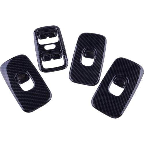 1 Set Window Switch Trim Door Side Button Cover ABS Plastic Fit for Mercedes-Benz G Class W463 G500 G55 AMG 2010 2009 2008 2007