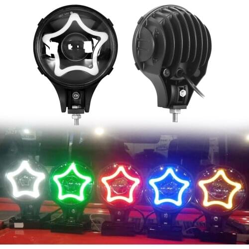 2 pcs 6 Inch Led Spotlight 12V DC 40W Led Auxiliary Lights for Truck SUV 4x4 Offroad Vehicles