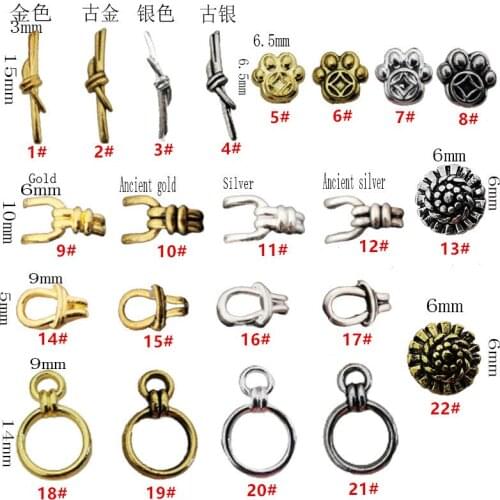 50pcs/pack Korea Metal 3D Nail art Decorations Retro Punk Style Nail Parts Nail Accessories DIY Alloy Nail Tips Supplies
