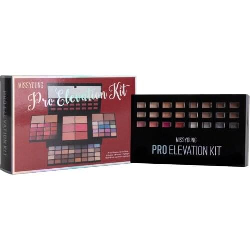 74 Colors Makeup Kit Long Lasting Eyeshadow Palette Shimmer Glitter Matte Waterproof Shading powder Blush Concealer Lip Gloss