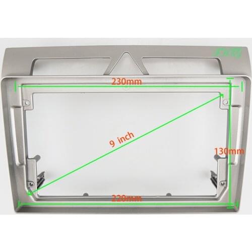 9 INCH Car Audio Frame GPS Navigation Fascia Panel Car dvd Plastic Frame Fascia is suitable for 2008 KIA MORNING/ PICANTO
