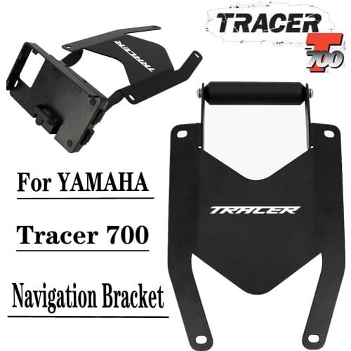 Motorcycle Accessories GPS Bracket Adapter Navigation Bracket Support Frame For YAMAHA Tracer 700 2016-2019 Tracer 700 2017 2018