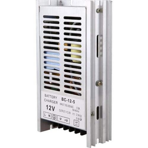 BC125 BC-12-5 12V/5A Lead Acid Battery ligent Charger Regulator Generator Battery Charger