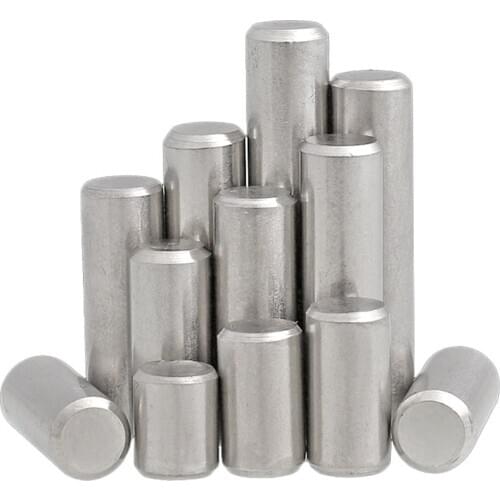 Cylindrical pin fixed 304 stainless steel M1.5 M2 M2.5 M3