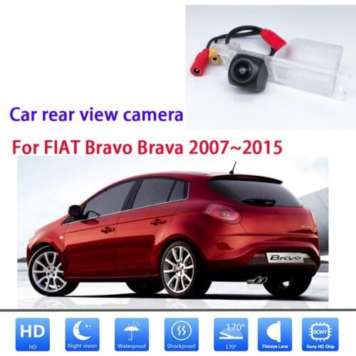 For FIAT Bravo Brava 2007 2008 2009 2010 2011 2012 2013 2014 2015 Vehicle Wireless Rear View Reversing CCD Camera HD Color Image