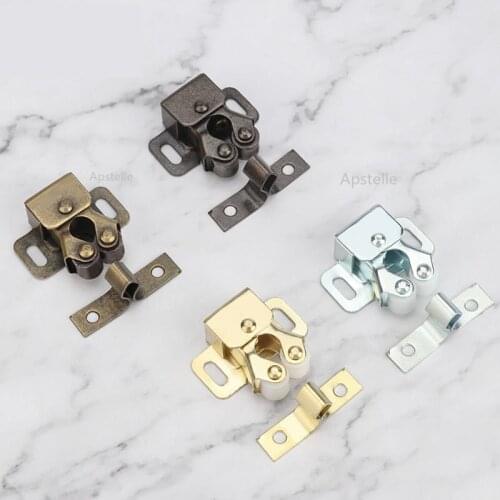 Home Safely Security Cabinet Door Drawer Magnetic Catch Door Stopper With Screw Chrom Copper Hot Sale