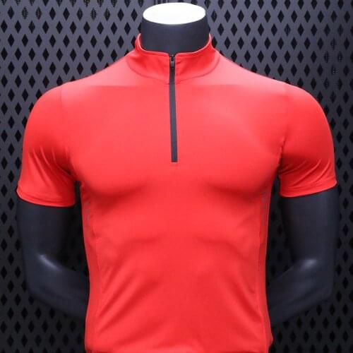 2021 New Quick Drying Running T Shirt Fitness Tight Short Sleeve Compression T-Shirts Men Sport Shirt Men Training Gym Clothing